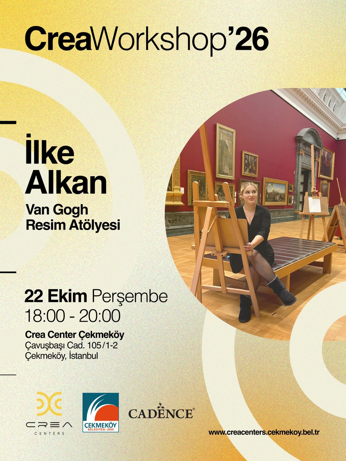İlke Alkan ile Van Gogh Resim Atölyesi